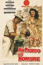 Ha pasado un hombre постер