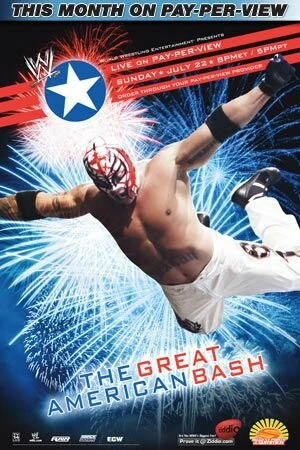 Постер WWE Мощный американский удар 2007