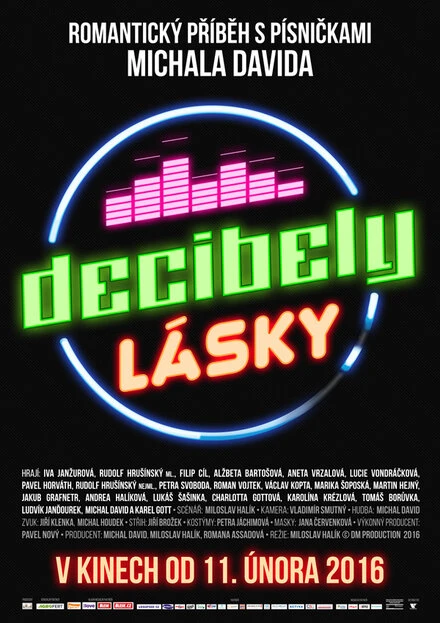 Постер Decibely lásky