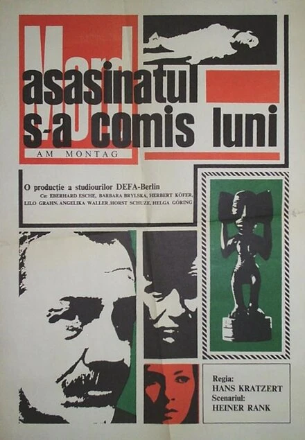 Постер Убийство в понедельник 1968