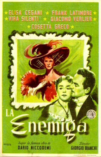 Постер La nemica 1952