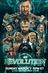 All Elite Wrestling: Revolution 2021 постер