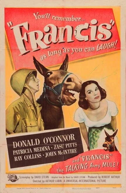 Постер Фрэнсис 1950