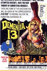 Безумие 13 1963 постер