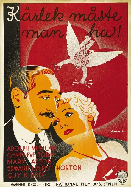 Постер Легко любить 1934