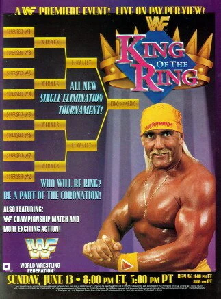 Постер WWF Король ринга 1993