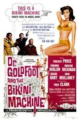 Доктор Голдфут и бикини-машины 1965 постер