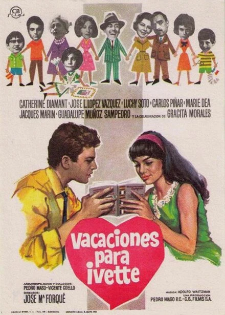 Постер Каникулы для Иветт 1964