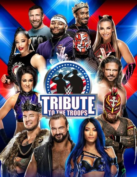 Постер WWE Tribute to the Troops 2020