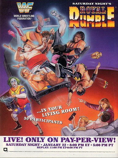 Постер WWF Королевская битва 1994