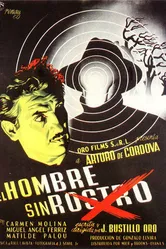 Человек без лица 1950 постер