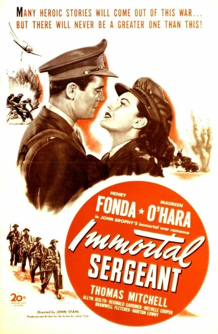 Постер Бессмертный сержант 1943