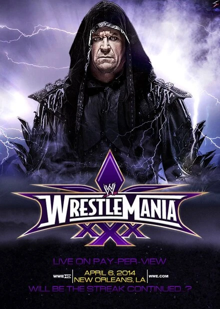 Постер WWE РестлМания 30 2014