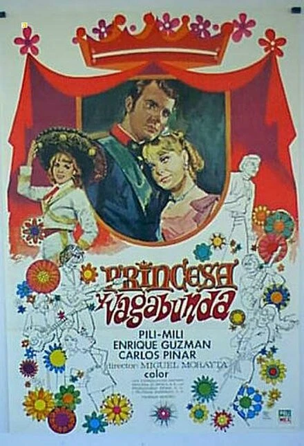 Постер Принцесса-хиппи 1969