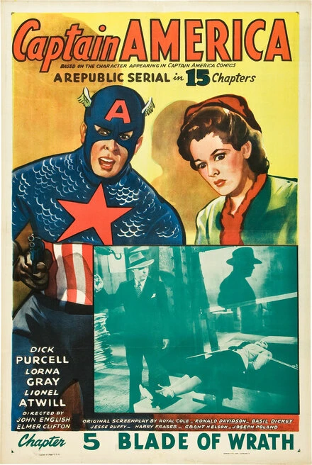 Постер Капитан Америка 1944
