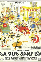 Улица без закона 1950 постер