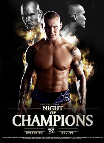 Постер WWE Ночь чемпионов 2011