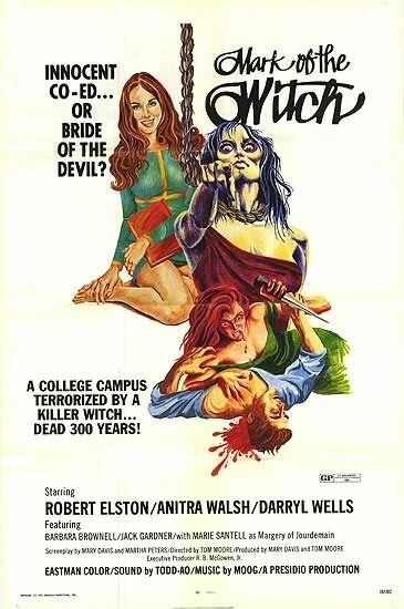 Постер Отметина ведьмы 1970