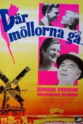 Där möllorna gå постер