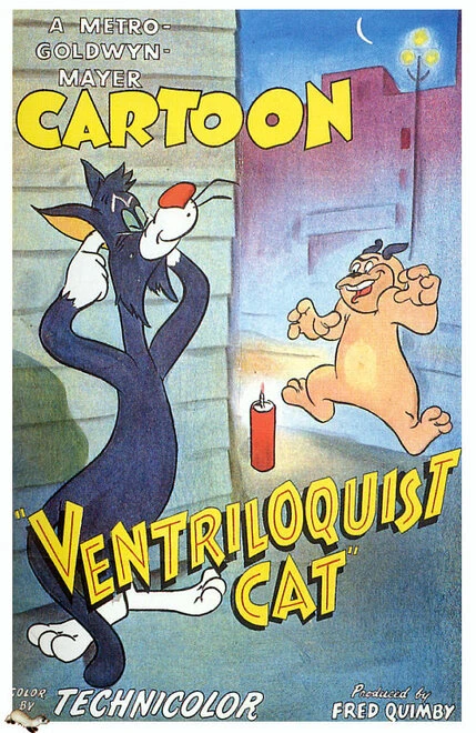 Постер Кот-чревовещатель 1950