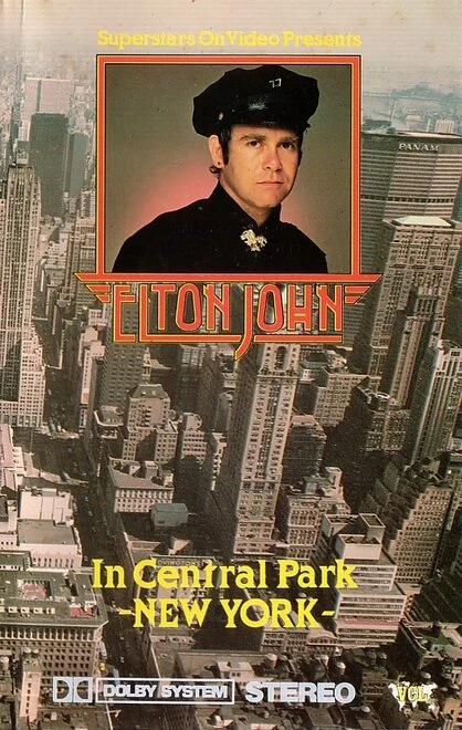 Постер Elton John in Central Park New York