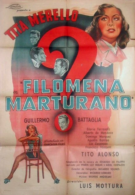Постер Филомена Мартурано 1950