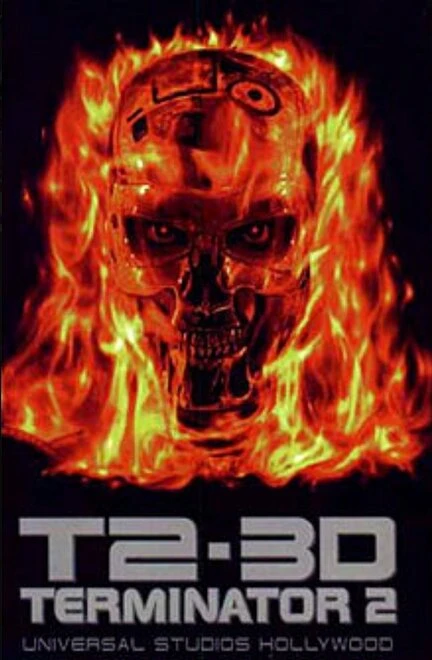 Постер T2 3-D Pre-Show