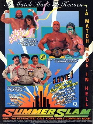 Постер WWF Летний бросок 1991