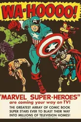 Супергерои Marvel 1966 постер