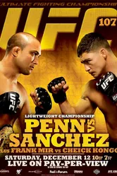 UFC 107: BJ Penn vs. Diego Sanchez постер