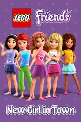 Lego Friends: New Girl in Town постер