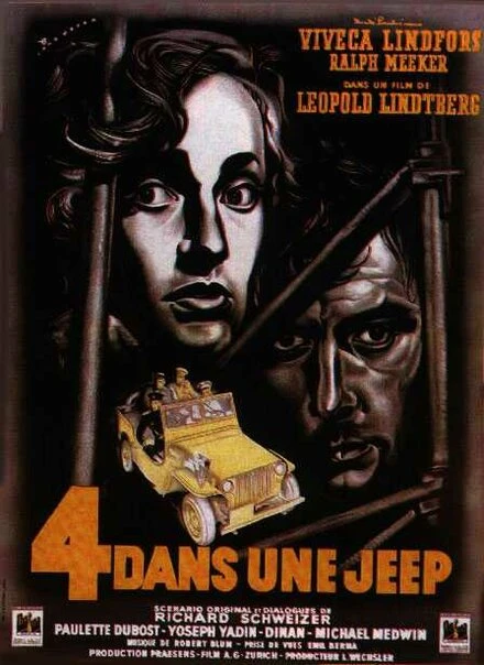 Постер Четверо в джипе 1951