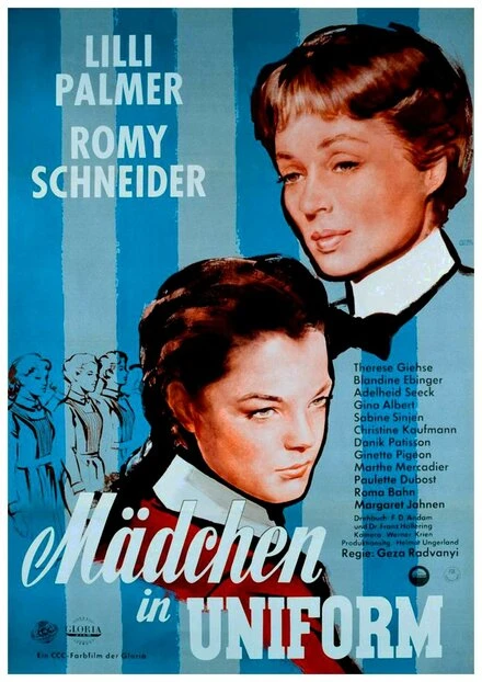 Постер Девушки в униформе 1958