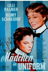 Девушки в униформе 1958 постер