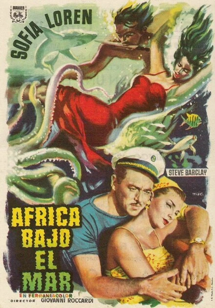 Постер Африка за морями 1953