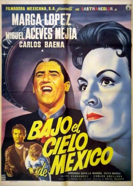 Постер Bajo el cielo de México 1958