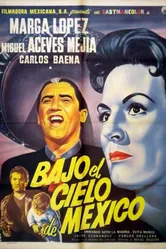 Bajo el cielo de México 1958 постер