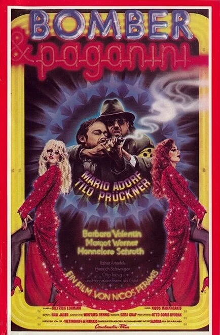 Постер Бомбер и Паганини 1976