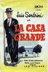 La casa grande 1953 постер