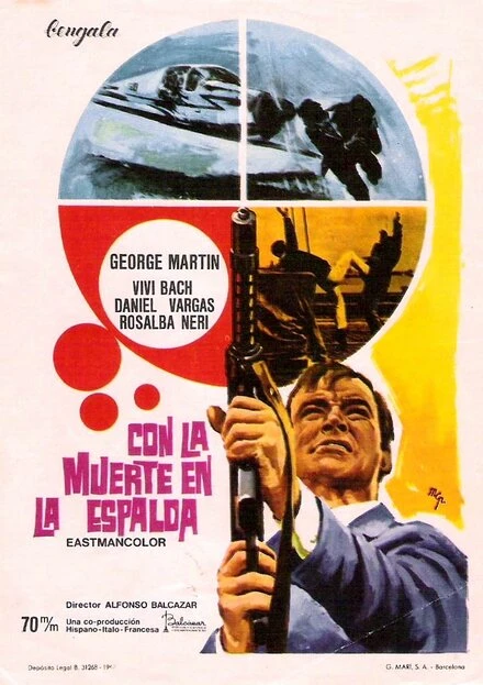 Постер Con la muerte a la espalda