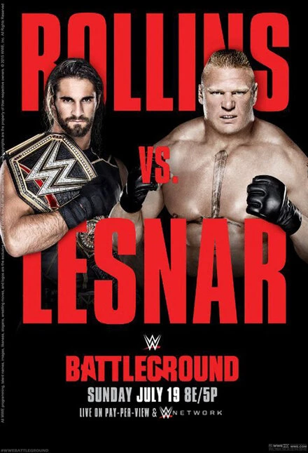 Постер WWE Поле битвы 2015