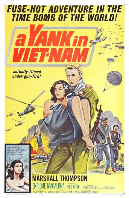 Постер Янки во Вьетнаме 1964