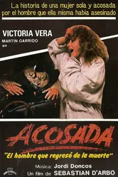 Acosada постер