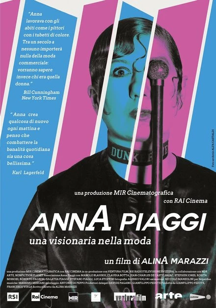 Постер Anna Piaggi - Una visionaria nella moda