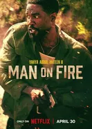 Man on Fire, США постер