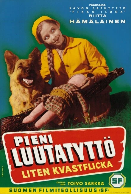 Постер Pieni luutatyttö
