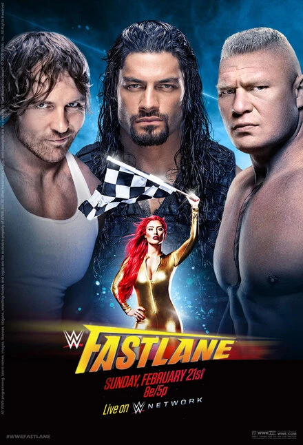Постер WWE Полоса обгона 2016