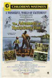 Приключения Гекльберри Финна 1960 постер