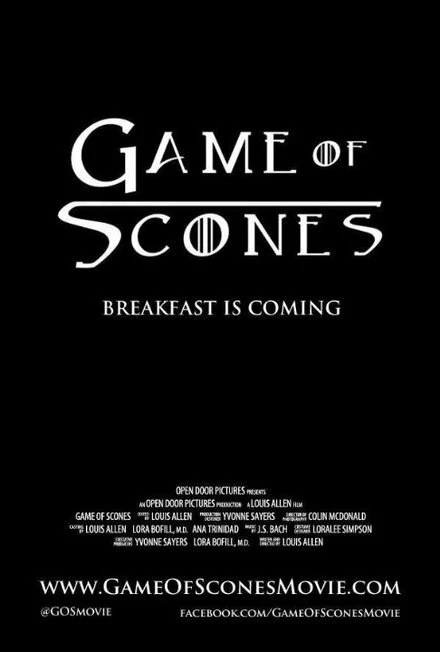 Постер Game of Scones