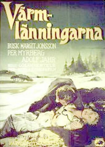 Постер Värmlänningarna 1957
